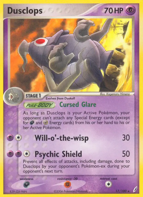Dusclops - Crystal Guardians 017/100 (Regular)