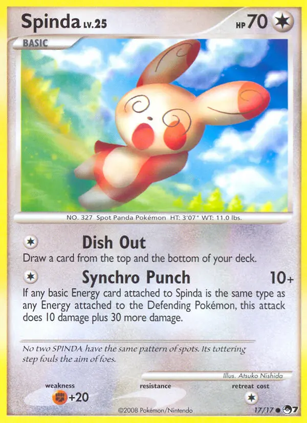 Spinda - POP Series 7 017/017 (Regular)