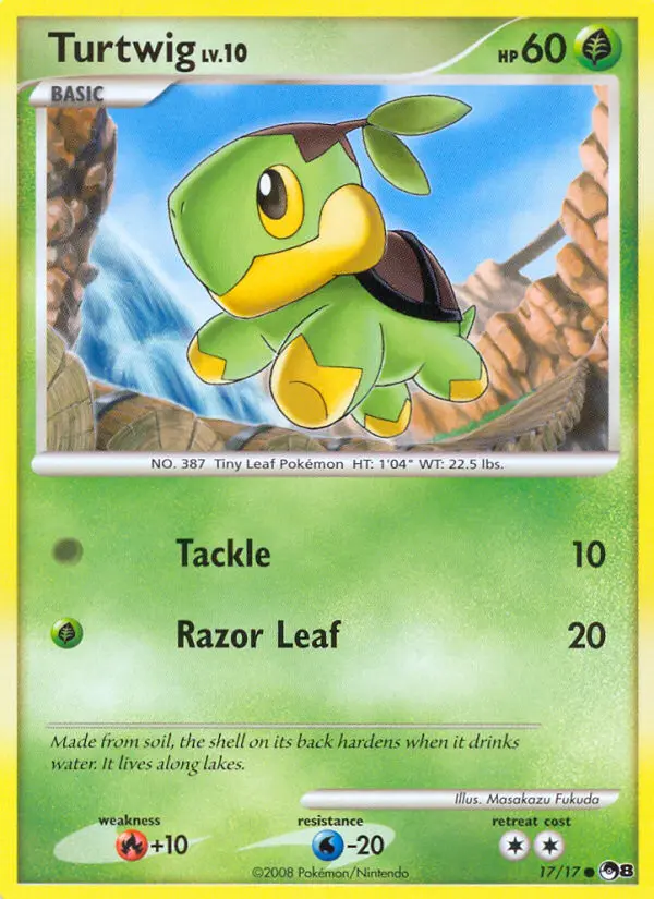 Turtwig - POP Series 8 017/017 (Regular)