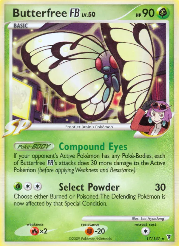 Butterfree FB - Supreme Victors 017/147 (League)