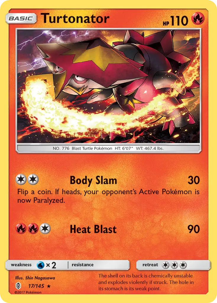 Turtonator - Guardians Rising 017/145 (Regular)
