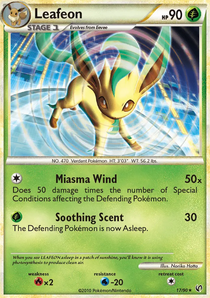 Leafeon - Undaunted 017/090