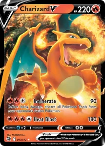 Charizard V - Brilliant Stars 017/172 (Holo Rare V)