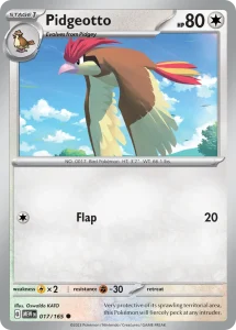 Pidgeotto - 151 017/165 (Regular)