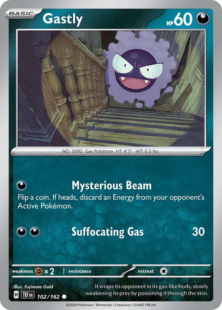 Gastly - Trick or Trade 2024 017/030 (Regular)
