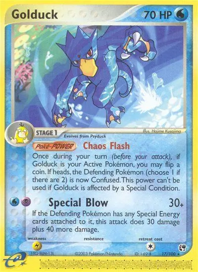 Golduck - Sandstorm 017/100 (Regular)