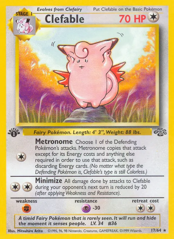 Clefable - Jungle 017/064 (Regular)