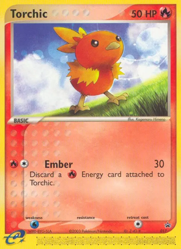 Torchic - Nintendo Black Star Promos 017/040 (Holo)