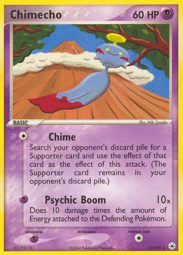 Chimecho - Hidden Legends 017/101 (Regular)