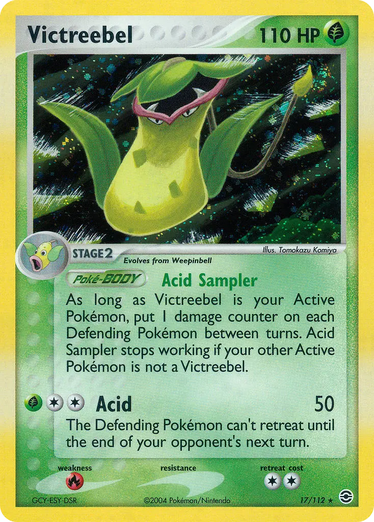 Victreebel - FireRed & LeafGreen 017/112 (Reverse Holo)