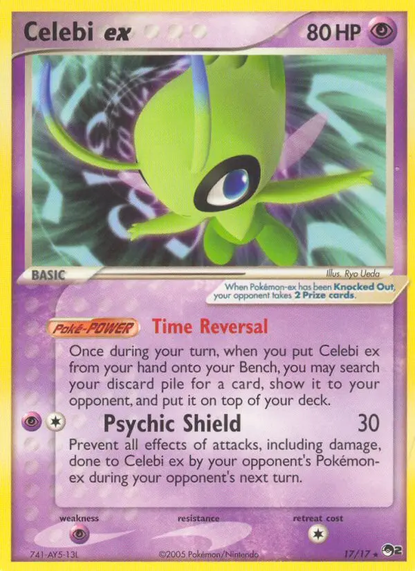 Celebi ex - POP Series 2 017/017 (Regular)