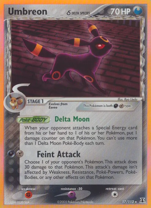 Umbreon δ - Delta Species 017/113 (Holo)