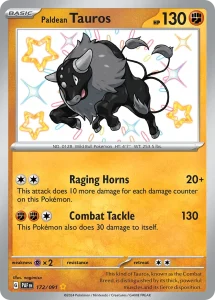 Paldean Tauros - Paldean Fates 172/091 (Holo)