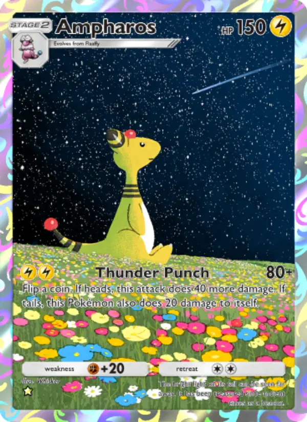 Ampharos - Wisdom of Sea and Sky 172/161