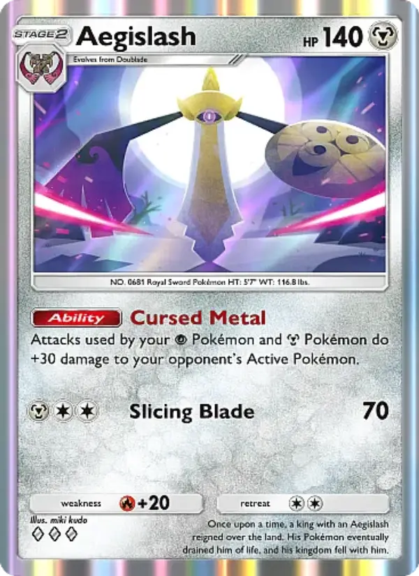 Aegislash - Mega Rising 172/226