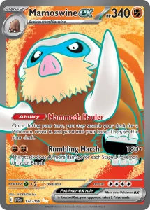 Mamoswine ex - Journey Together 174/159 (Holo)