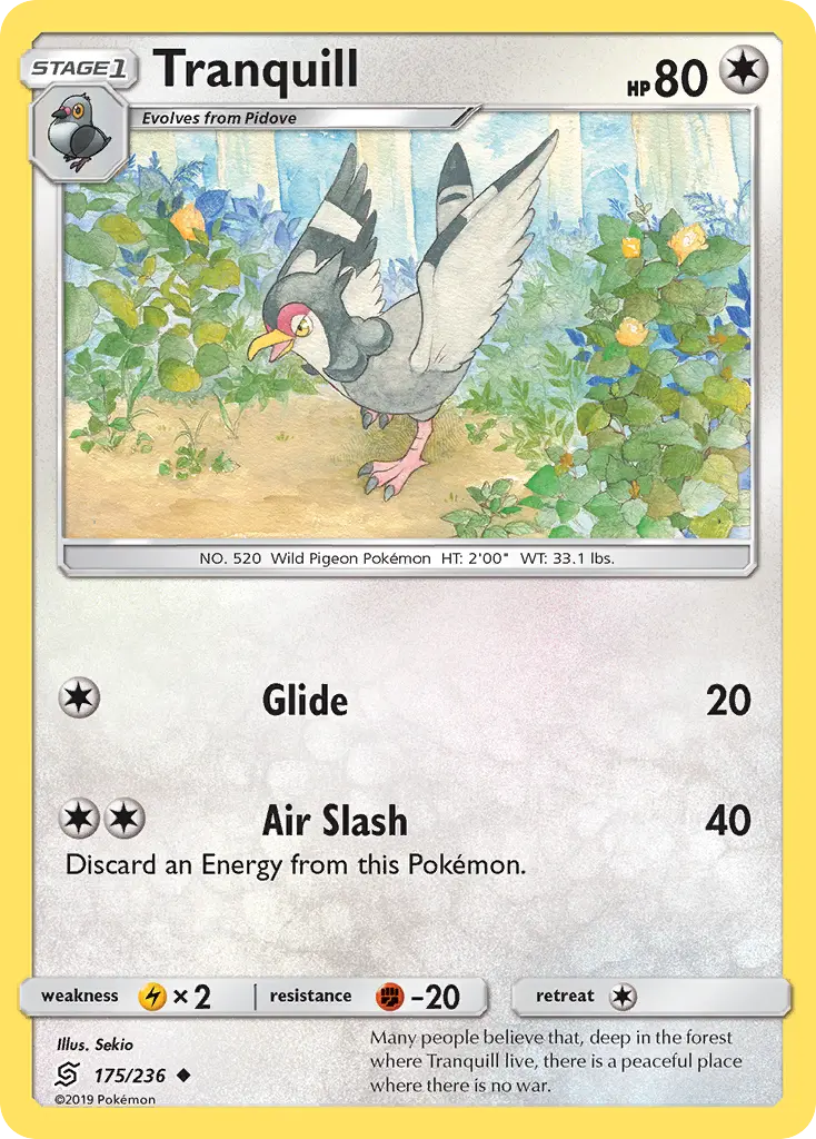 Tranquill - Unified Minds 175/236 (Reverse Holo)