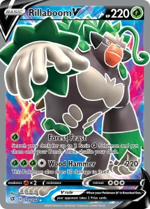 Rillaboom V - Rebel Clash 175/192 (Holo)