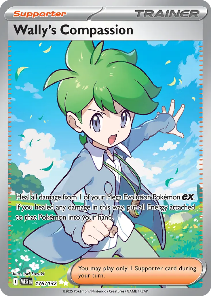 Wally's Compassion - Mega Evolution 176/132 (Ultra Rare)