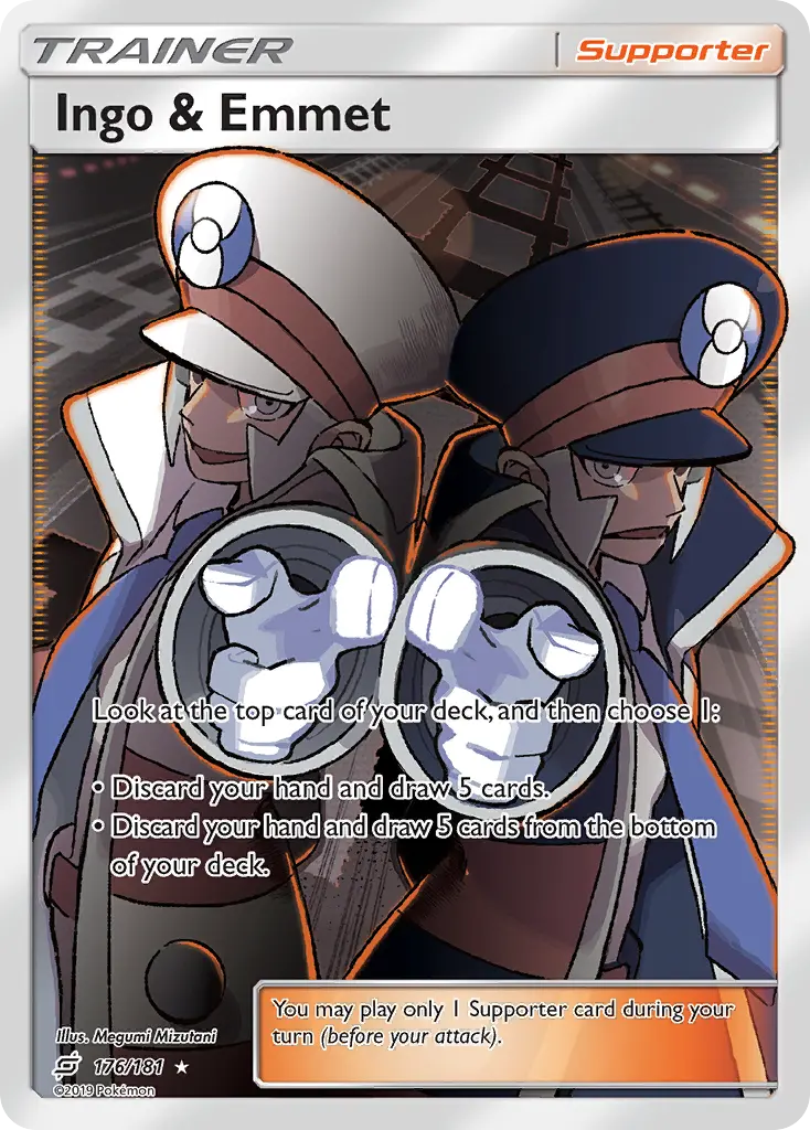 Ingo & Emmet - Team Up 176/181 (Ultra Rare)
