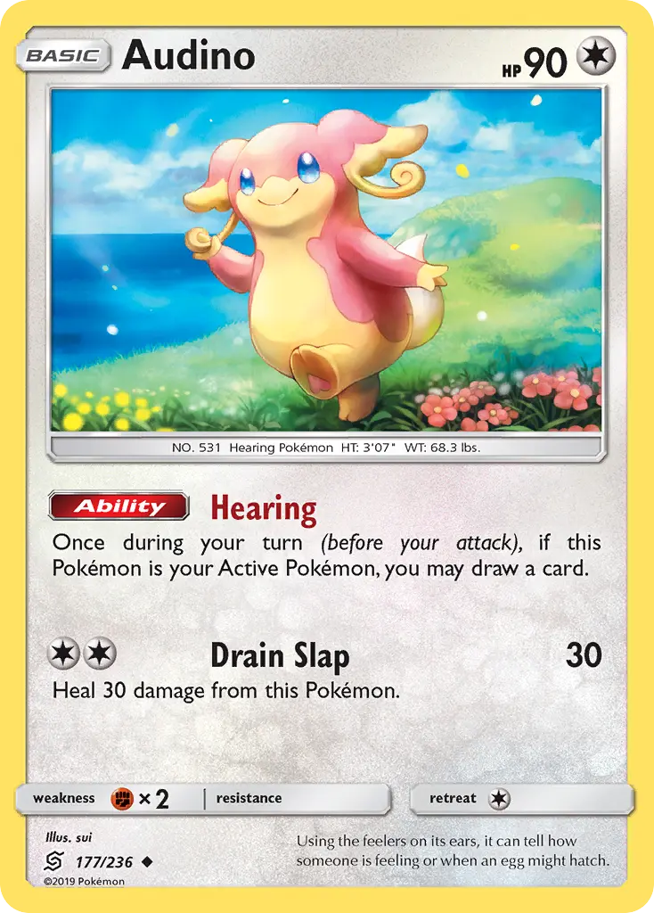 Audino - Unified Minds 177/236 (Regular)