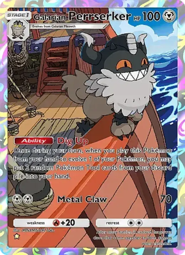 Galarian Perrserker - Fantastical Parade 177/155