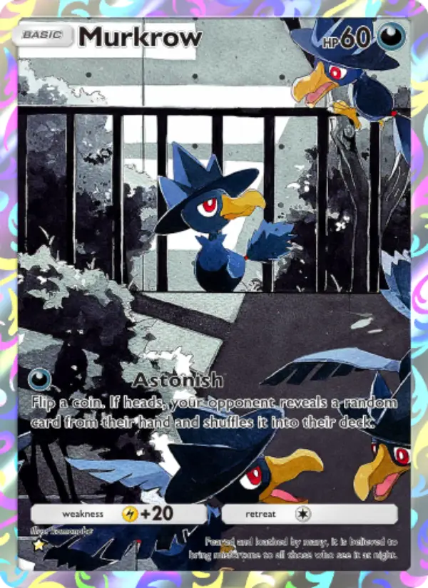 Murkrow - Wisdom of Sea and Sky 178/161