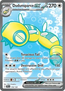 Dudunsparce ex - Journey Together 178/159 (Ultra Rare)