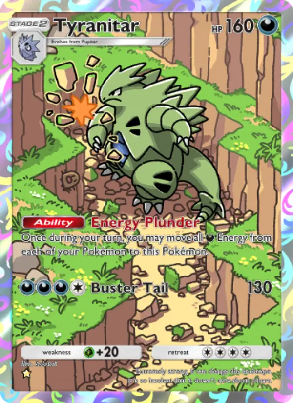 Tyranitar - Wisdom of Sea and Sky 179/161