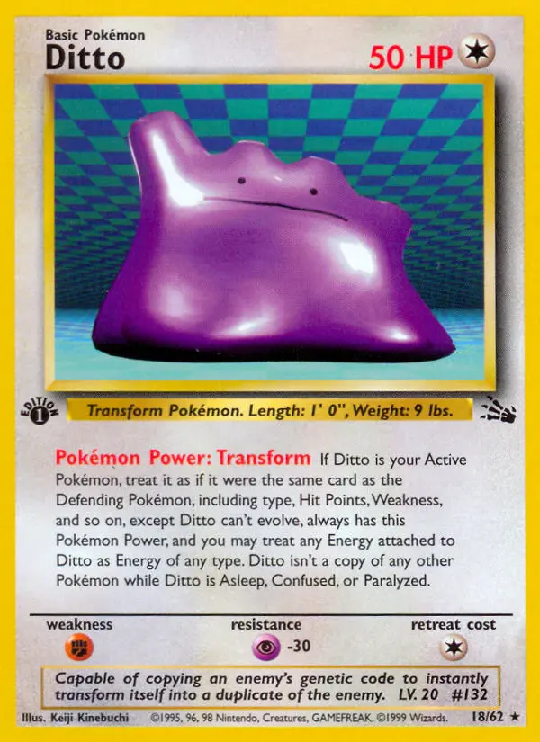 Ditto - Fossil 018/062 (Regular)