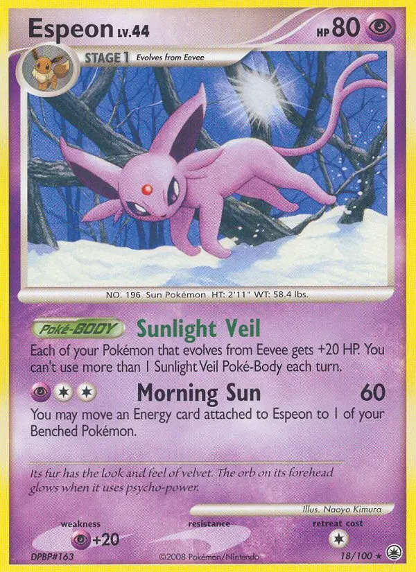 Espeon - Majestic Dawn 018/100 (Regular)