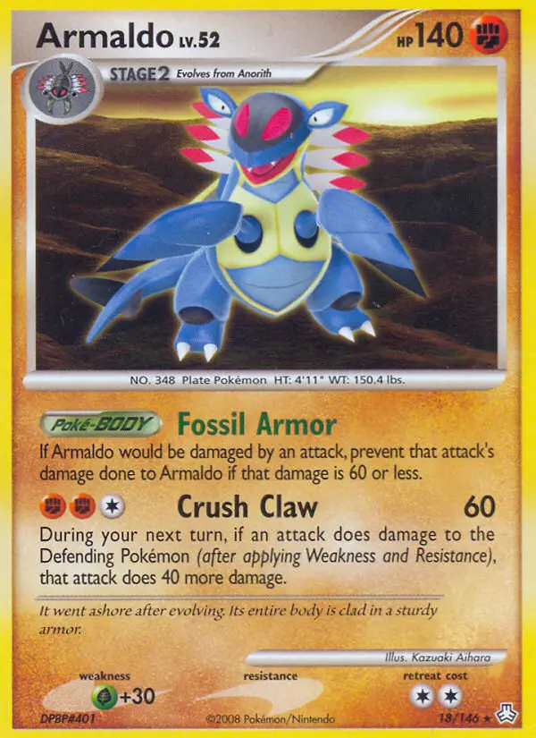 Armaldo - Legends Awakened 018/146 (Regular)