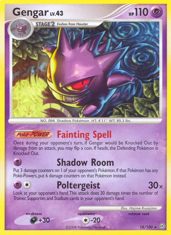 Gengar - Stormfront 018/100 (Regular)