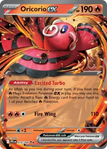 Oricorio ex - Phantasmal Flames 018/094 (Holo)