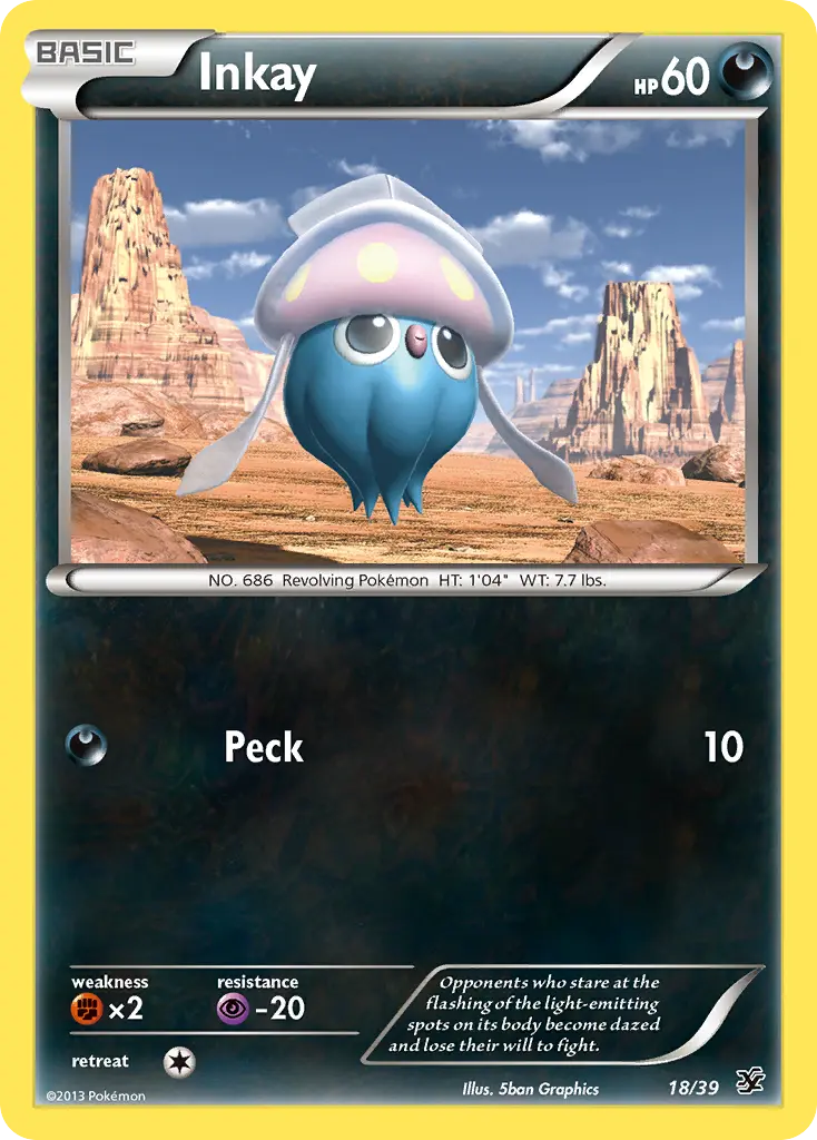 Inkay - Kalos Starter Set 018/039 (Regular)
