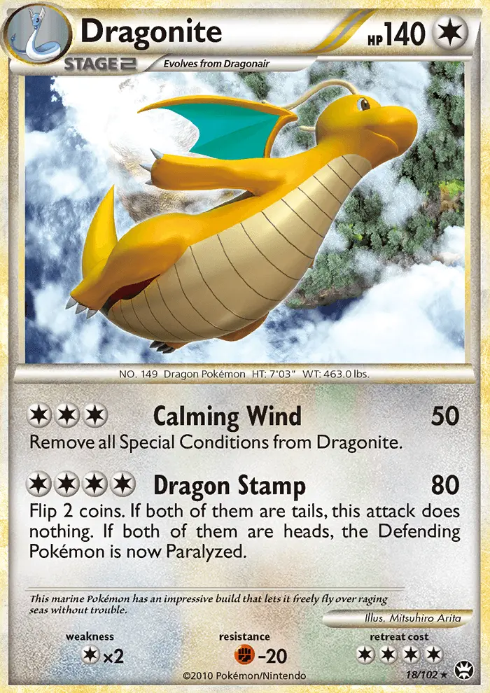 Dragonite - Triumphant 018/102