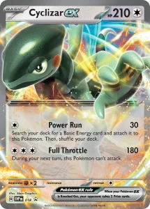 Cyclizar ex - Scarlet & Violet Black Star Promos SVP 018 (Holo)