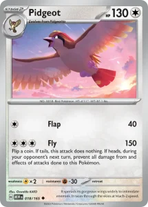 Pidgeot - 151 018/165 (Regular)