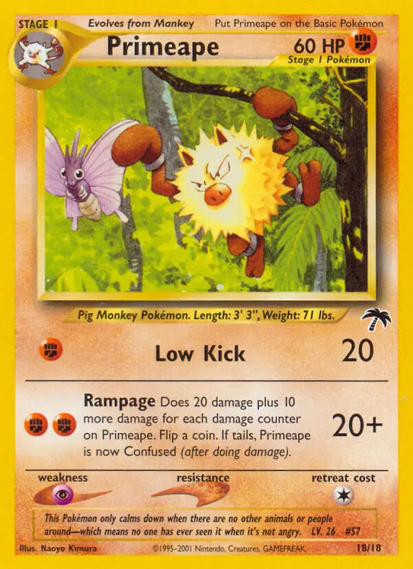 Primeape - Southern Islands 018/018 (Regular)