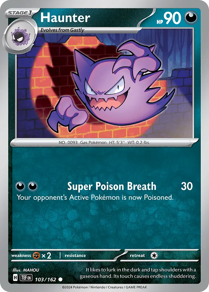 Haunter - Trick or Trade 2024 018/030 (Regular)