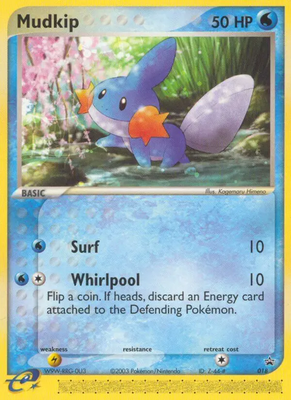 Mudkip - Nintendo Black Star Promos 018/040 (Holo)