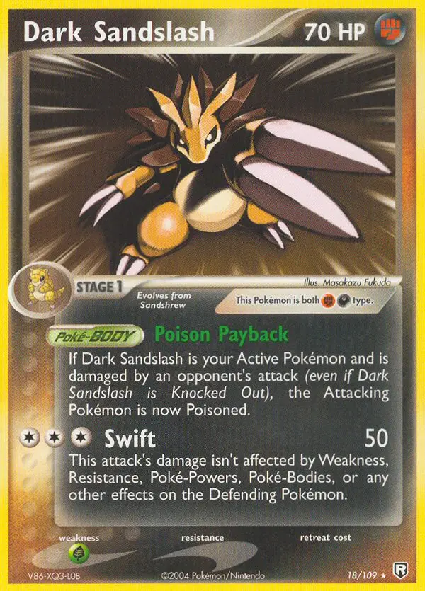 Dark Sandslash - Team Rocket Returns 018/109 (Regular)