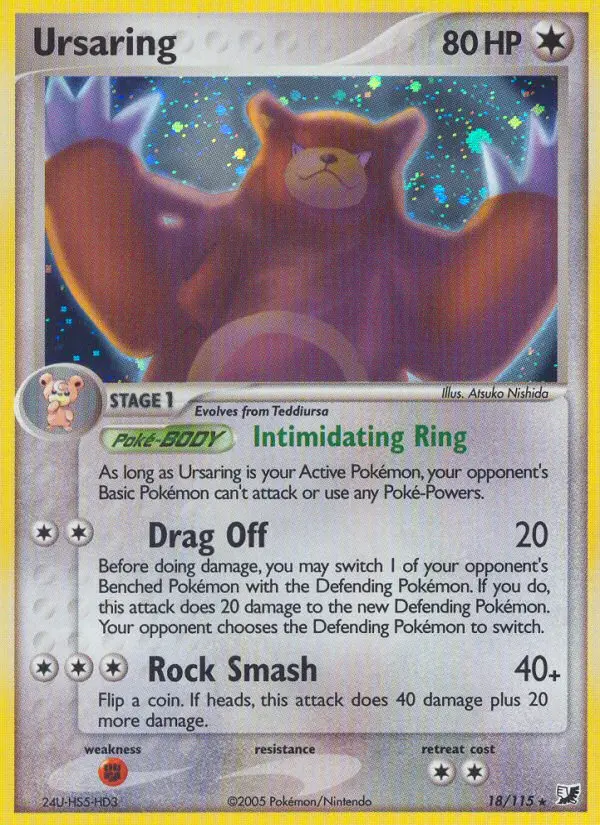 Ursaring - Unseen Forces 018/115 (Reverse Holo)