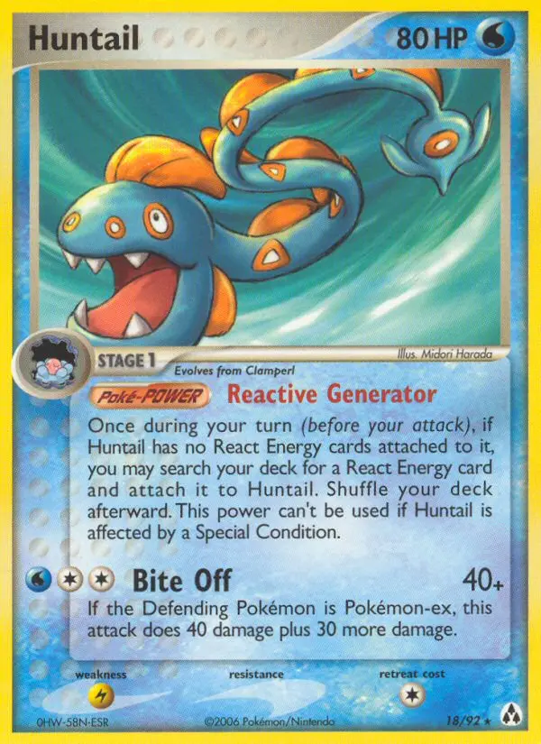 Huntail - Legend Maker 018/092 (Reverse Holo)