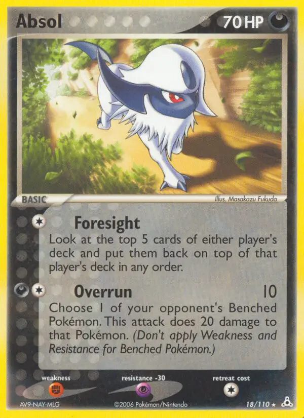 Absol - Holon Phantoms 018/110 (Regular)