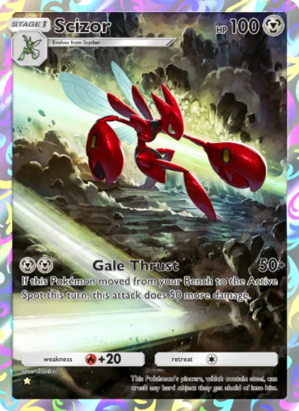 Scizor - Wisdom of Sea and Sky 180/161