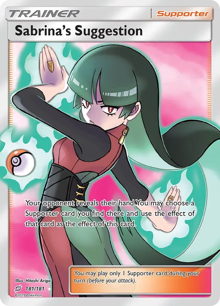 Sabrina's Suggestion - Team Up 181/181 (Ultra Rare)