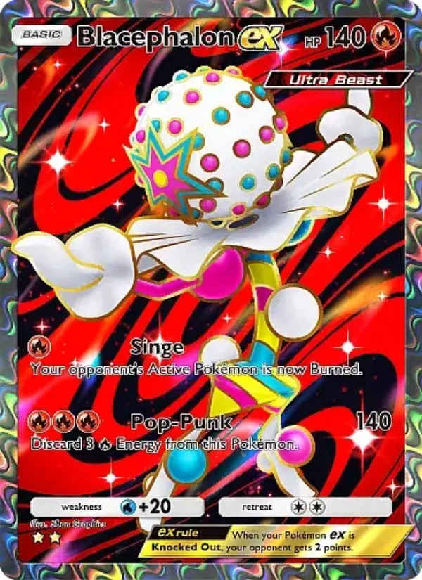 Blacephalon ex - Fantastical Parade 181/155