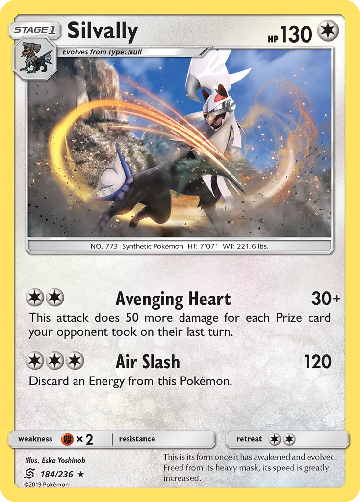Silvally - Unified Minds 184/236 (Holo)