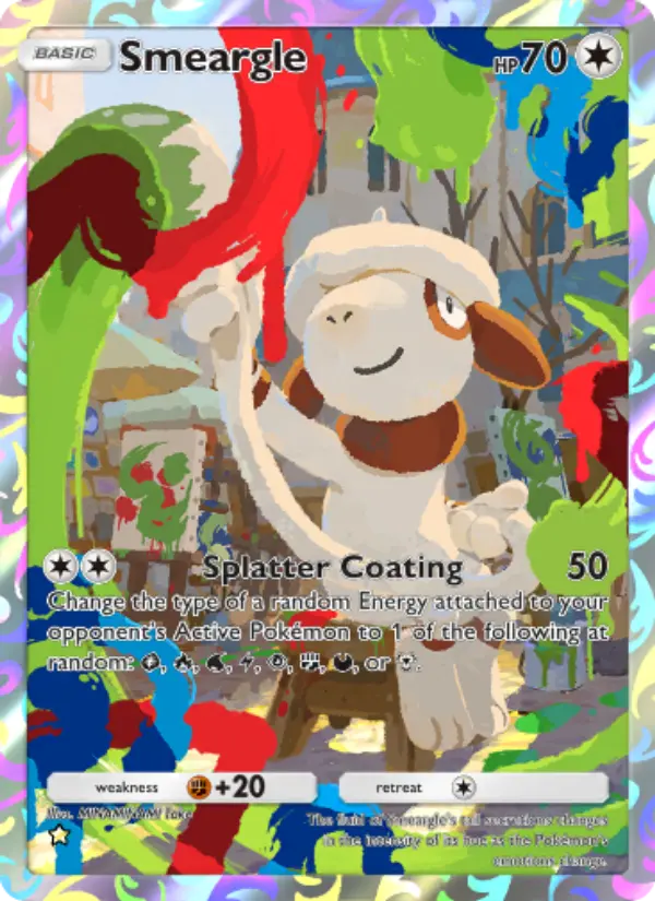 Smeargle - Wisdom of Sea and Sky 184/161